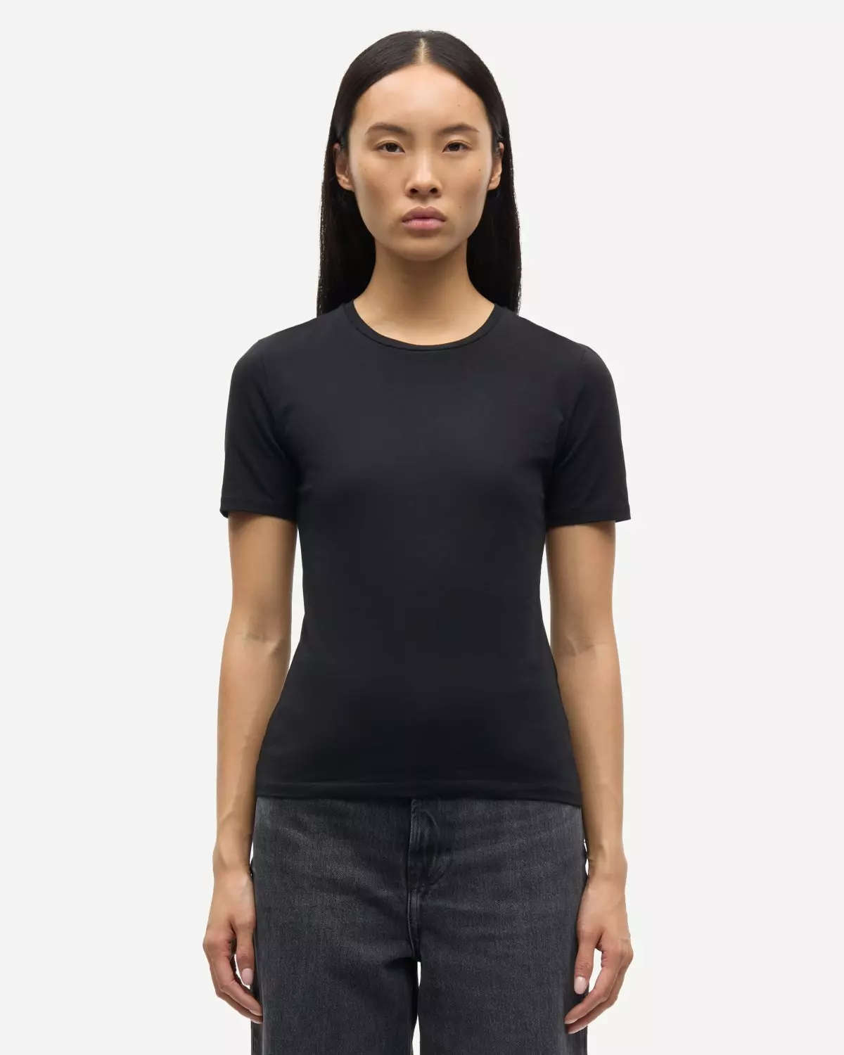 Esme T-shirt Black - Samsøe Samsøe