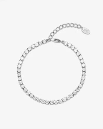 Tennis Bracelet Silver- Who Is She