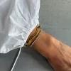 Tennis Bracelet Gold - Who Is She
