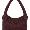 Twist Soft Braided Deep Burgundy - Hvisk
