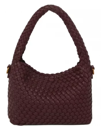 Twist Soft Braided Deep Burgundy - Hvisk