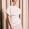 Demi Top Pearl White - Iben
