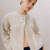 Santina Cardigan Light Sand - Urban Pioneers