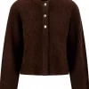 Santina Cardigan Chocolate - Urban Pioneers