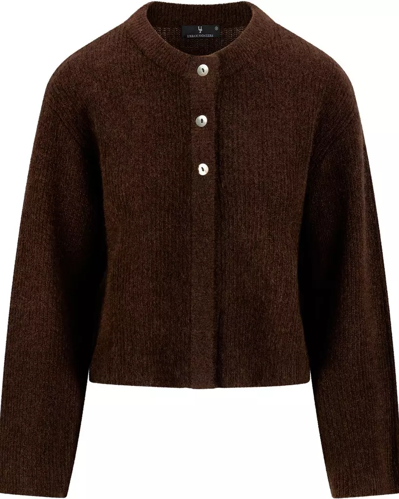 Santina Cardigan Chocolate - Urban Pioneers