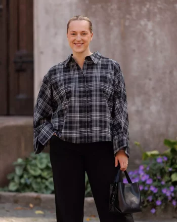 Atari Shirt Black Check - Iben