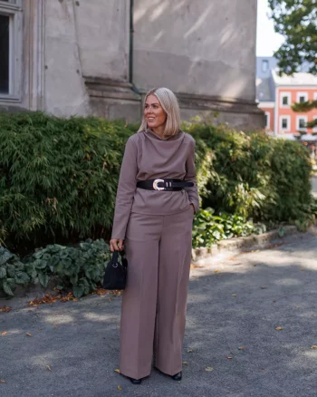 Beverly Top Taupe Grey - Iben