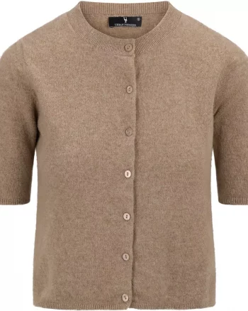 Indira SS Cardigan Brown Sand - Urban Pioneers