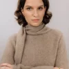 Boudica Scarf Sand Brown  - Urban Pioneers