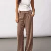 Daisy Cord Pant Walnut - Co´Couture