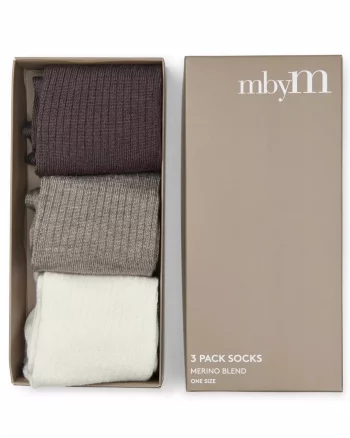Vione Socks 3pk Colour Mix - Mbym
