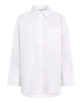 Dalia Oversize Shirt White - Co`couture