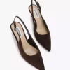 Korra Leather Heels Suede Ground Coffee - Steve Madden