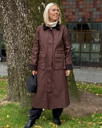 Yasanca LS Parka Coat Coffee Bean - Yas