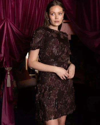 Ayla Dress Brown - Secrets By B