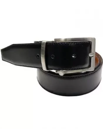 Santi Belte Vendbar Sort/Cognac - Intex