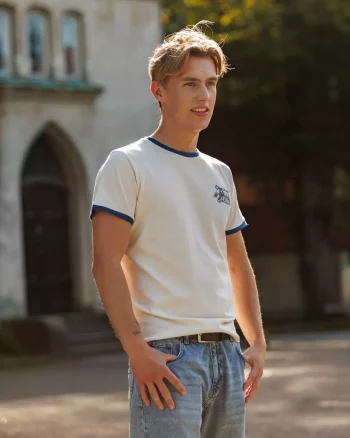 Carving Tee Blue - Urban Pioneers