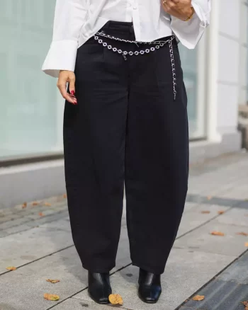 Akira Barrel Pant Black - Co´Couture