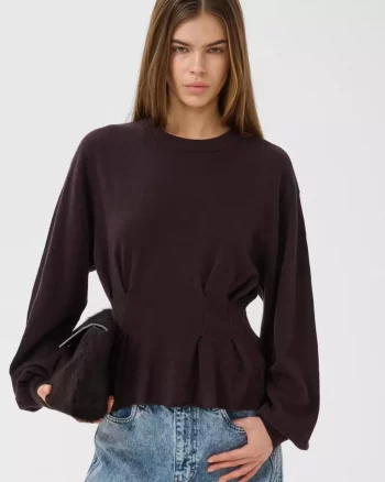 Manzi Pullover Ganache - Gestuz