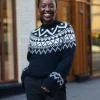 Kalia Knit Pullover Black - Second Female