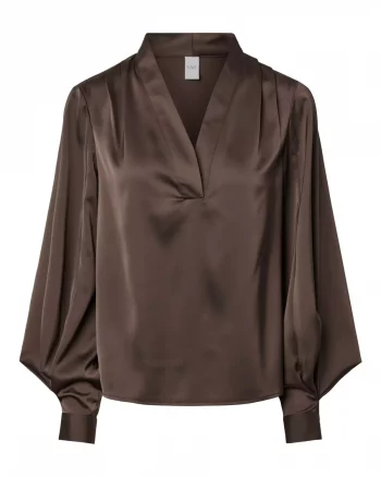 Yaspella LS Top Chocolate Brown - YAS