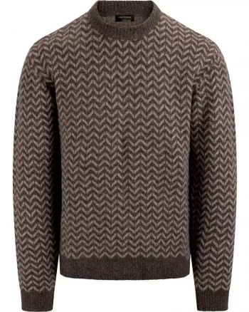 Fausto Sweater Brown - Urban Pioneers