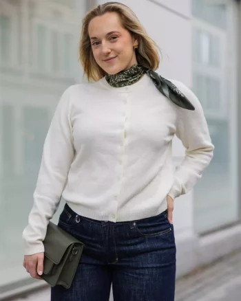 Averi Knit Cardigan Sugar - Mbym