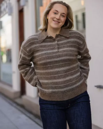 Emin Knit Falcon Stripe - Mbym