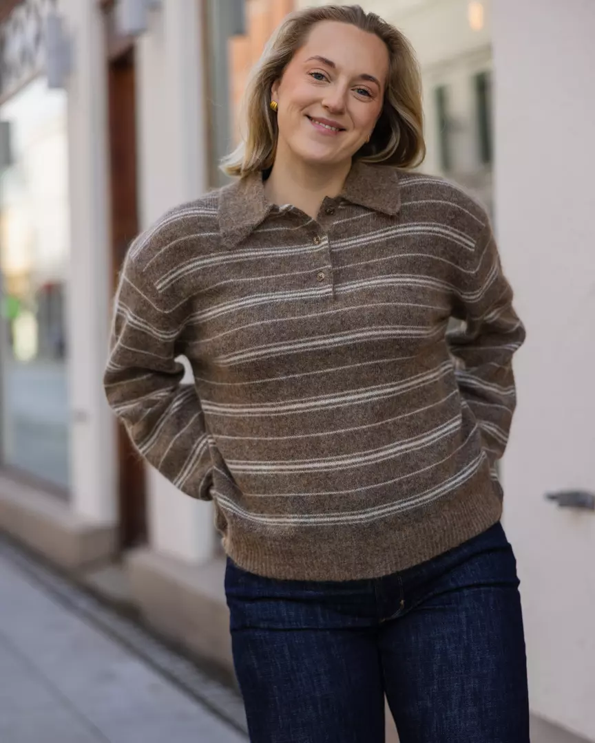 Emin Knit Falcon Stripe - Mbym