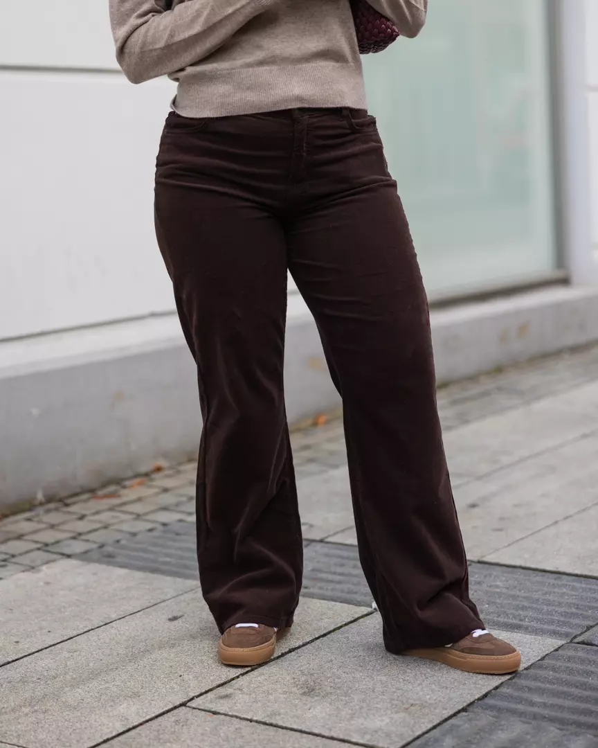 Mia Jeans Baby Cord Espresso Brown - Ivy