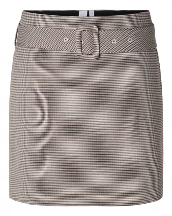 Yaschekka Skirt Black/Check - Yas