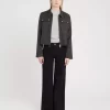 Eva Wide Sharp Black - Neuw