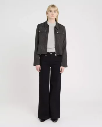 Eva Wide Sharp Black - Neuw
