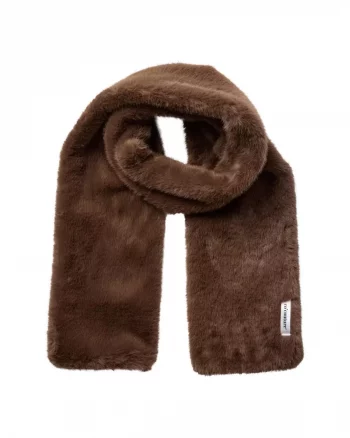 Penza Fur Scarf Mocca - Co'Couture