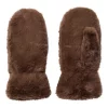 Penza Fur Mitten Mocca - Co'Couture