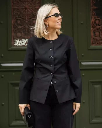 Rhino Blazer Black - Samsøe Samsøe