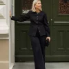 Milla Wide Washed Black - Neuw