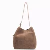 Sac Medium Suede Canguro - Jim Rickey