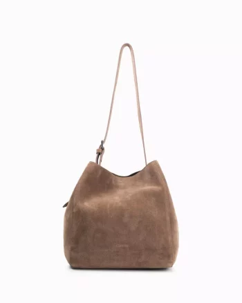 Sac Medium Suede Canguro - Jim Rickey