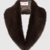 Trude Collar Brown - Clermonte