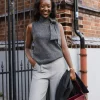 Fine Knit Dark Grey Mel. - Mbym