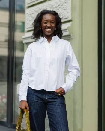 Dalia Shirt White - Co'couture