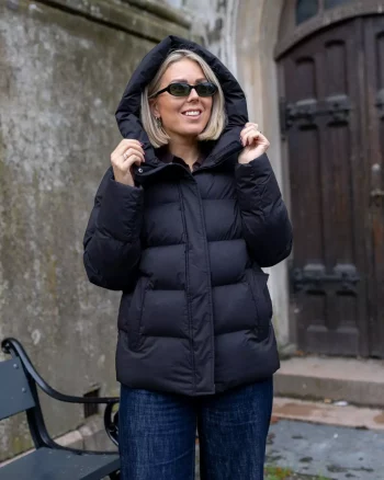 Ronja Boxy Short Jacket Black - AN1933