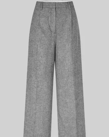 Lydney Trousers Grey Melange - Second Female
