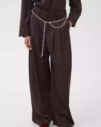 Rincka Chain Belt Silver - Gestuz