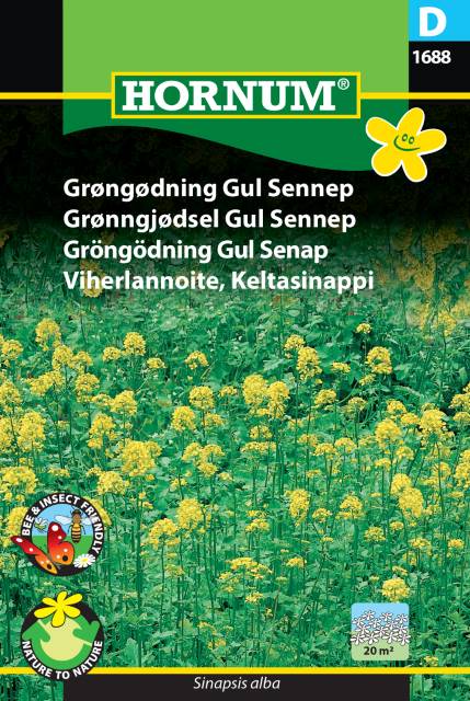 P.FRØ GRØNNGJØD GUL SENNEP(D)