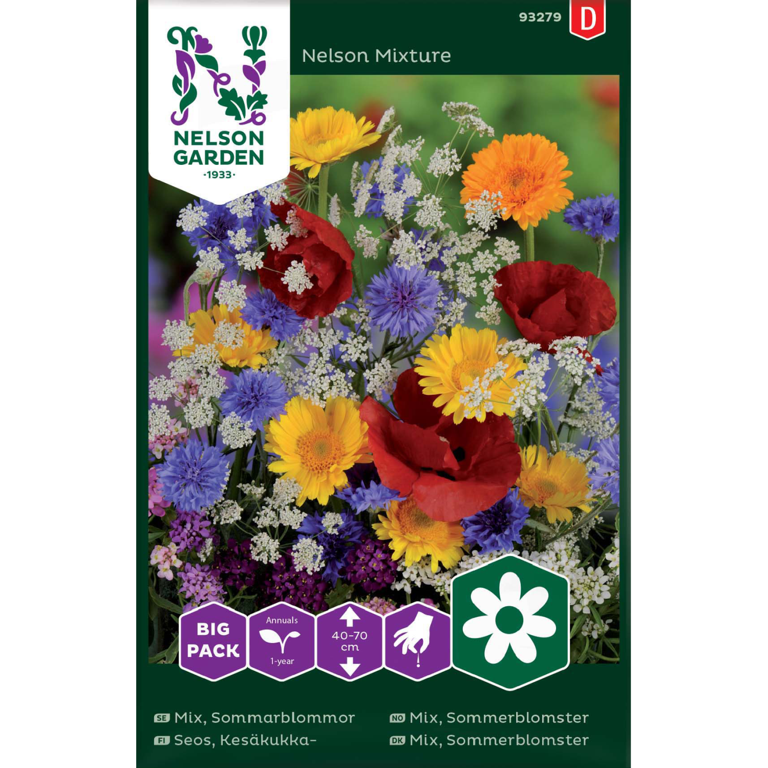 Mix, Sommerblomster Big Pack
