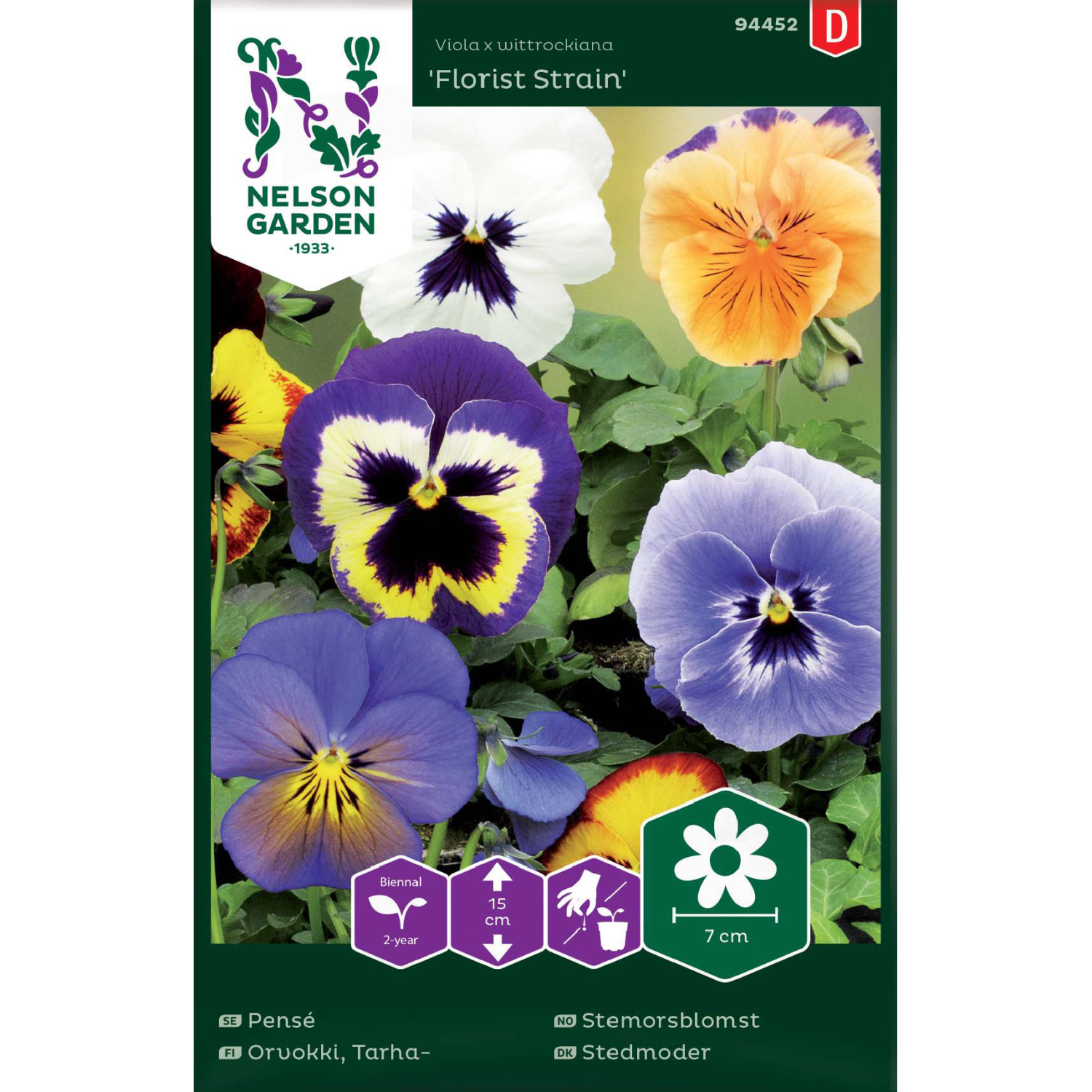 Stemorsblomst, Florist Strain, storblom