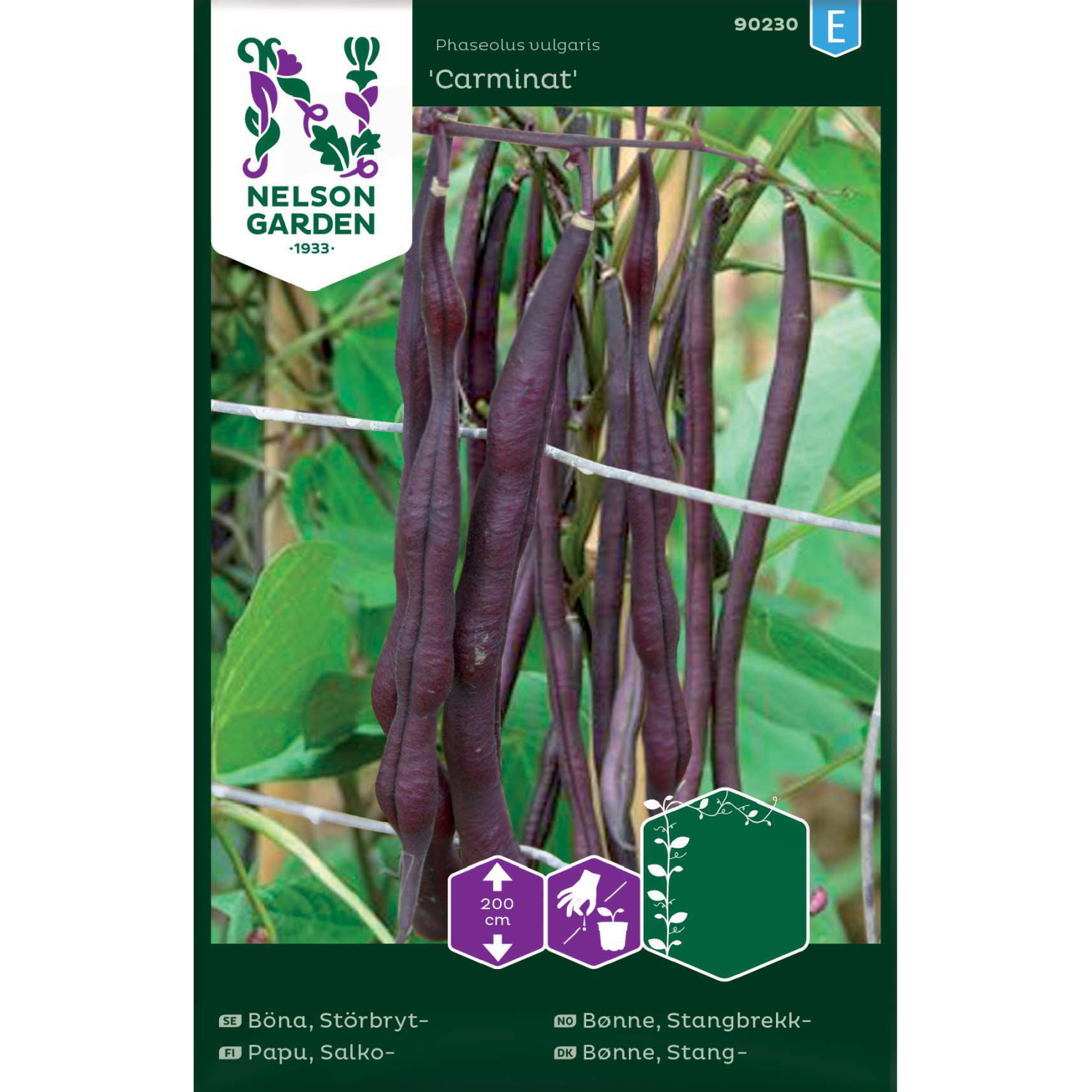 Bønne, Stangbrekk-, Carminat