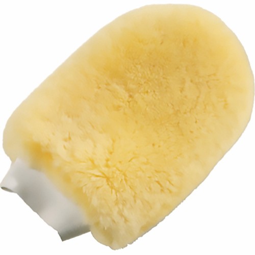 Lammeskinds "pusse" handske